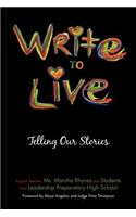 Write to Live: Telling Our Stories