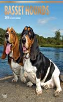 2018 Basset Hounds Wall Calendars