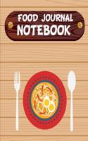 Food Journal Notebook: Food and Exercise Journal 7.5x9.25 - Undated Daily Food and Exercise Calories Tracker - Vol.5: Food Journal