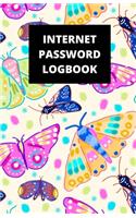 Internet Password Logbook