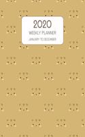 2020 Weekly Planner January to December