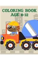 Coloring Book Age 8-12