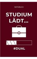 Notizbuch Studium Lädt... #dual