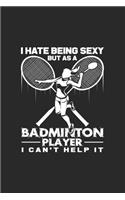 Sexy badminton player