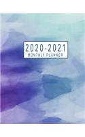 2020-2021 Monthly Planner: 2020-2021 Two Year Planner Monthly Jan 2020 - Dec 2021 2 Year Monthly Planner Calendar Schedule Organizer January 2020 to December 2021 (24 Months) 