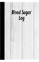 Blood Sugar Log