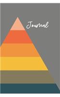 Journal: Cool Pyramid Notebook / Journal, Unique Great Gifts for Teen girl boy Him Her Men Women Teenager Retro Style