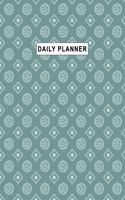 Low Vision Undated 90 Day Daily Planner Large Print: Calendar With 1/2" Wide Rule Bold Lines on White Paper for Visually Impaired Polynesian Geometric Cover