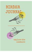 Birder Journal Explore the Outdoors