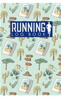 Running Log Book: Runners Journal, Running Journal Template, Running Training Plan Template, Track Distance, Time, Speed, Weather, Calories & Heart Rate(46 Running Log Books)