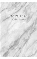 2019-2020 Weekly Planner: Two Year Planner 6 X 9 with To-Do List (Marble Cover Volume 1)