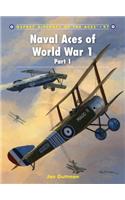 Naval Aces of World War 1, Part I