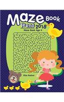 Maze Book Teens 2018