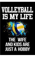 Volleyball Is My Life the Wife and Kids Are Just a Hobby