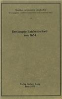 Der Juengste Reichsabschied Von 1654