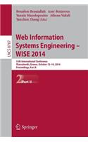 Web Information Systems Engineering -- Wise 2014