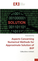 Aspects Concerning Numerical Methods for Approximate Solution of BVP