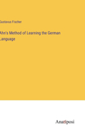 Ahn's Method of Learning the German Language
