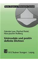 Unimodale Und Positiv Definite Dichten