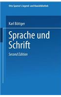 Sprache Und Schrift