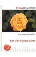 List of Companion Plants