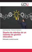 Diseño de interfaz de un sistema de gestión educativa