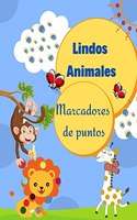 Marcadores de puntos de animales lindos