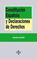 Constitucion Espanola y Declaraciones de Derechos