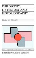 Philosophy, Its History and Historiography