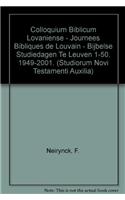 Colloquium Biblicum Lovaniense =