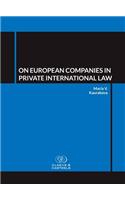 On European Companies in Private International Law
