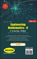 Engineering Mathematics - II for SPPU 19 Course (FE - II - Common - 107008)(IN SEM)