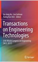 Transactions on Engineering Technologies