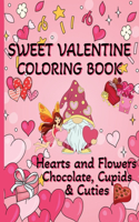Sweet Valentine Coloring Book