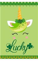 Lucky: Daily Practice Gratitude - Day and Night Reflection to Reduce Stress - Improve Mental Health - Find Peace in the Everyday For Mindful Thankfulness S