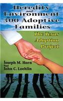 Heredity and Environment in 300 Adoptive Families