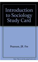 Introduction to Sociology Study Card