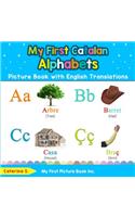My First Catalan Alphabets Picture Book with English Translations: Bilingual Early Learning & Easy Teaching Catalan Books for Kids