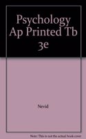 PSYCHOLOGY AP PRINTED TB 3E