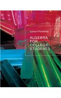 Algebra For College Students