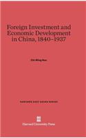 Foreign Investment and Economic Development in China, 1840-1937