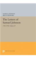 The Letters of Samuel Johnson, Volume IV