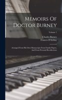 Memoirs Of Doctor Burney
