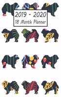 2019 - 2020 18 Month Planner: Chow Chow Dog Weekly and Monthly Planner July 2019 - December 2020: 18 Month Agenda - Calendar, Organizer, Notes, Goals & to Do Lists