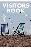 Visitors Book: Guest Reviews for Airbnb, Homeaway, Booking.Com, Hotels.Com, Cafe, Restaurant, B&b, Motel - Feedback & Reviews from Guests, 100 Page. Great Gift Ide