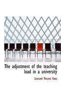 The Adjustment of the Teaching Load in a University