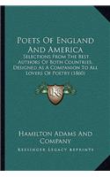 Poets of England and America