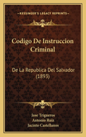 Codigo De Instruccion Criminal