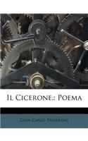 Il Cicerone,: Poema