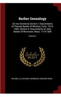 Barber Genealogy